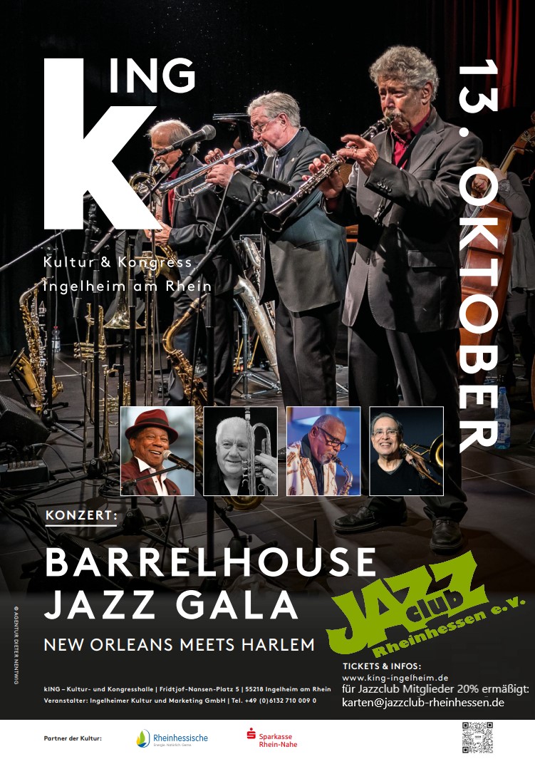 Barrelhouse Jazz Gala 2022 Plakat mit Jazzclub JPG
